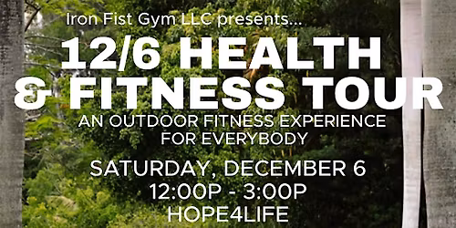 Health & Fitness Tour 2025 presented by Iron Fist Gym LLC