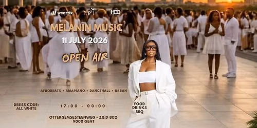 MELANIN MUSIC OPEN AIR - ALL WHITE