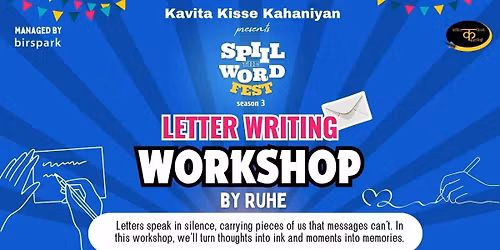 Letter Writing Workshop by Ruhe