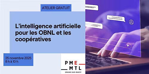 L\u2019IA pour les OSBL, coop\u00e9ratives et entreprises en \u00e9conomie sociale