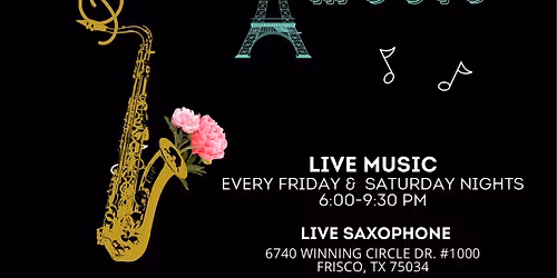 Live Saxophone music Frisco 