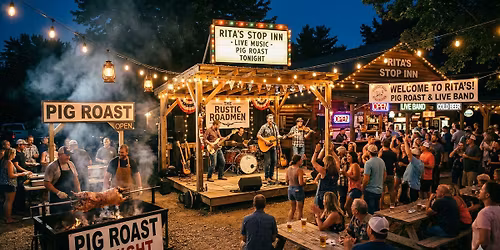 Pig Roast + Live Band Outdoors