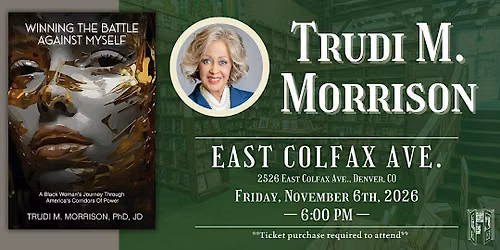 Trudi M. Morrison at Tattered Cover Colfax