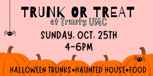 Trinity's Trunk or Treat Event! 