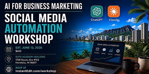 AI for Business Marketing: Social Media Automation Workshop