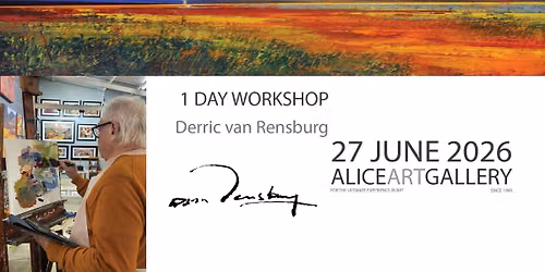Paint Workshop with Derric Van Rensburg