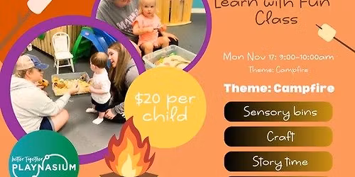 Tot Learn with Fun - Campfire