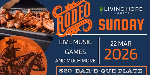 RODEO SUNDAY - MARCH 22