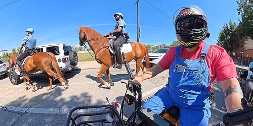 Halloween Costume Ride to Lunch!
