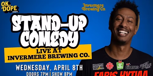 OK,DOPE Presents Faris Hytiaa Live at Invermere Brewing Co!