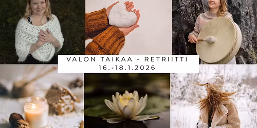 T\u00c4YNN\u00c4 Valon taikaa 2026 - Lempe\u00e4 joogaretriitti naisillle
