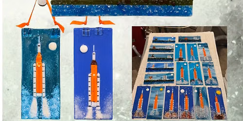 Make a FUSED GLASS ARTEMIS or RIVER VIEW LAUNCH Sun Catcher