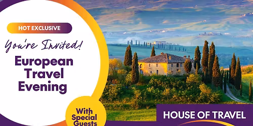 European River Cruise and Coach Travel Evening