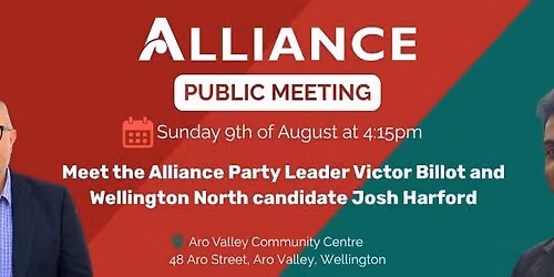 Meet the Alliance Party Wellington North Candidate and Party Leader