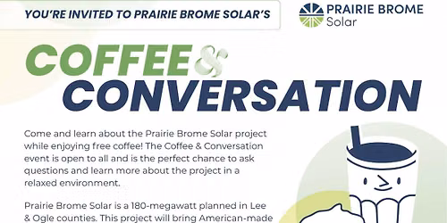 Prairie Brome Solar Coffee & Convo