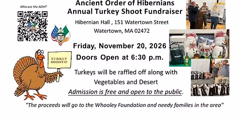Turkey Shoot Raffle and Fundraiser