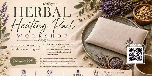 Herbal Heating Pad Workshop