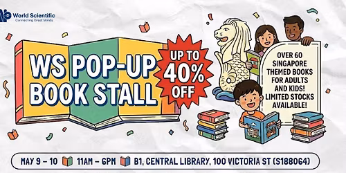 The World Scientific Pop-Up Book Stall