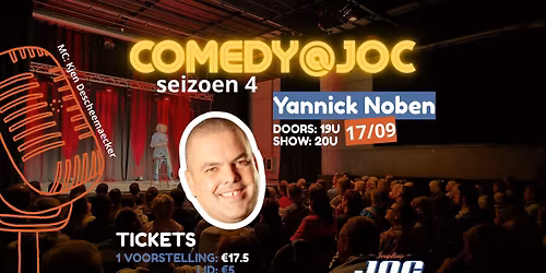 Comedy@JOC 2026 - Yannick Noben