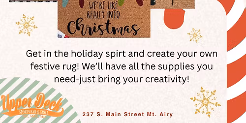 Christmas Rug Workshop