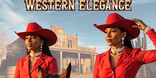 Red Ribbon Bingo - Western Elegance