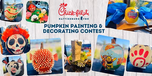 Chick-fil-A Hattiesburg & Forrest General Hospital 4th Annual Pumpkin Painting & Decorating Contest