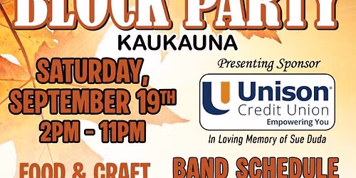 Wisconsin Ave Fall Block Party 2026!