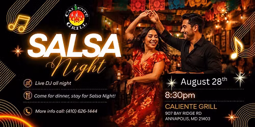 Dancing Night at Caliente Grill - Class & Social Dance