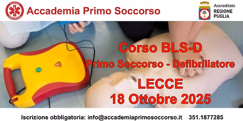LECCE Corso BLSD Primo Soccorso