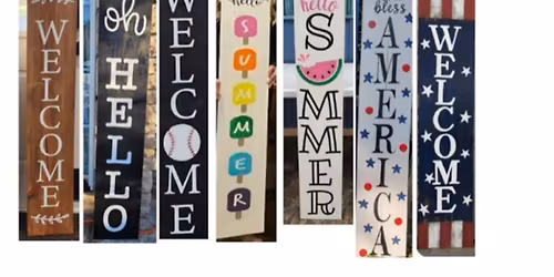 Summer Porch Leaner Event