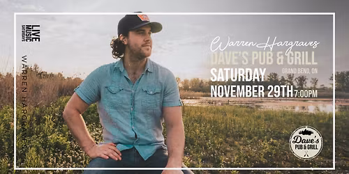 Live Music Saturdays: Warren Hargraves