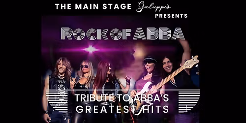Rock of Abba- The Live Experience Live @ Galuppi's 
