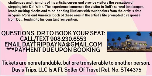 The Salvador Dali Museum\/Dali Alive 360\u00b0 &  St. Pete\u2019s Pier