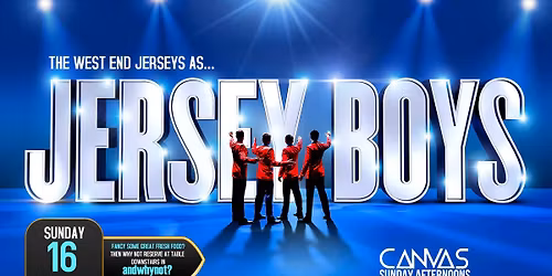 A SUNDAY AFTERNOON with THE JERSEY BOYS by THE WEST END JERSEYS \/\/ SUNDAY 16TH NOVEMBER 