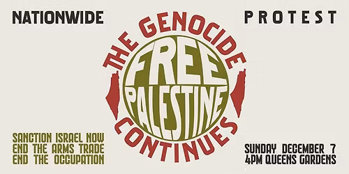 Nationwide Rally & March for Palestine