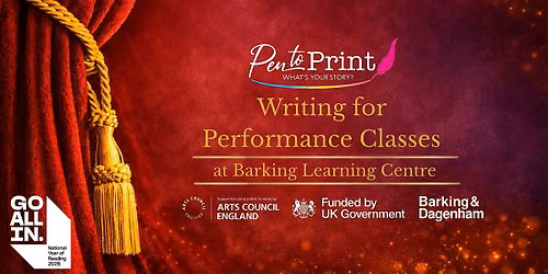 Pen to Print: Writing for Performance Class with Kelly Jones