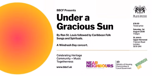 Under A Gracious Sun \u2013 A Windrush Celebration | Upper Norwood, London