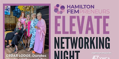 ELEVATE Networking Night with Hamilton Fempreneurs