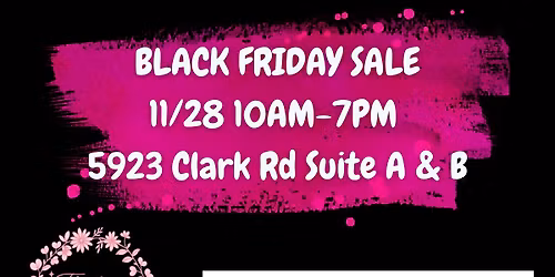 Black Friday Shopping Event