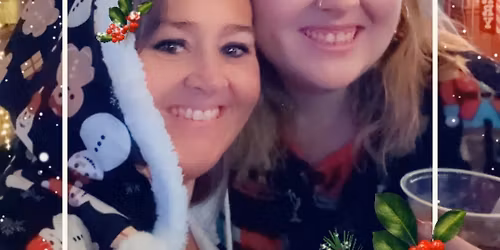 Christmas Eve pajama party 