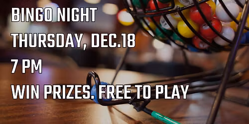 Bingo Night at Pigeon Hill