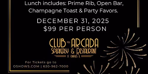 New Year\u2019s Eve Lunch & Show with Johnny Maggio and Sam Savage