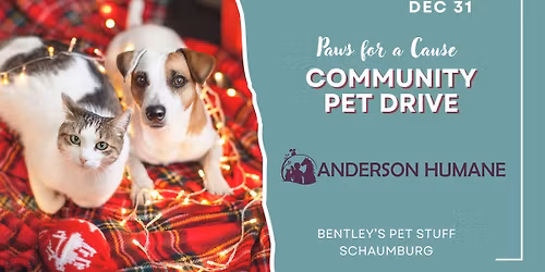 Schaumburg: Giving Tree for Anderson Humane! Donate & Round Up for Pets! \ud83d\udc3e\u2764\ufe0f