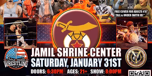 Tiny Wrestling - Witness "The Shortest Fight of Them All" - Presented by Little Mania Wrestling