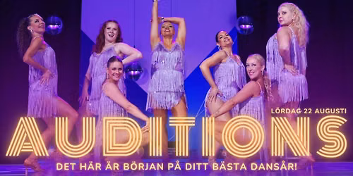 \ud83c\udf1f Auditions \ud83c\udf1f till Sinclairs Sabor Latino Show- & T\u00e4vlingsteams!