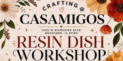 Resin dish workshop 