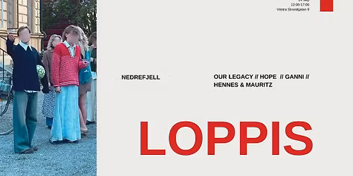 Loppis \u00e5 nedre fjell 