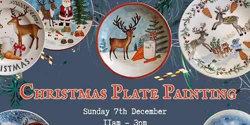 Christmas Plate Painting