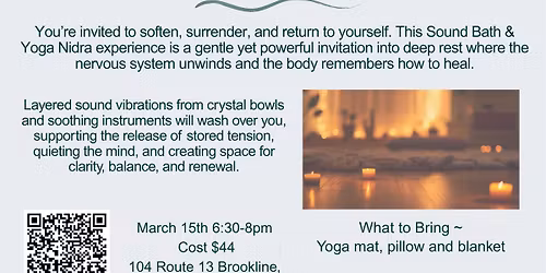 Sound Bath & Yoga Nidra Presented by Summit Counseling and Holistic Wellness