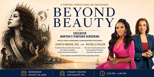 Beyond Beauty Exclusive Screening Martha's Vineyard